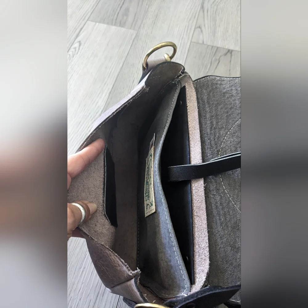 Phillip Phillips Hand Made Leather Shoulder/Crossbody Bag